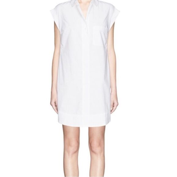 NWT J Crew Cotton poplin Shirt Dress Small - Picture 1 of 6